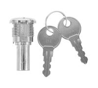 COOPHYA Verrouillage pour Distributeur Automatique, Remplacement de la Serrure de Coffre-Fort, Argent, 1 Set, Installation Facile, pour Candy Dispenser et Machine à Snacks
