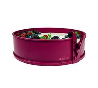 Moule à charnière Ø 26 cm avec plat de service Rouge Coox