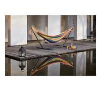 Copacabana arc-en-ciel - Hamac sur pied 2,6 m avec toile en tissu multicolore