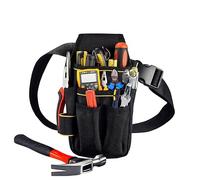 Copechilla porte outil ceinture avec 15 poches,professionnel et compact,Matériel 600D Oxford double épaissie imperméables,pour technicien,constructeur, technicien de maintenance,famille