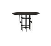 Paris prix Table à manger ronde - Noir