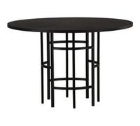 Paris prix Table à manger ronde - Noir