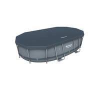 Bestway Bâche 4 saisons 58425 Power Steel™ pour piscine hors-sol ovale 300 x 200 cm