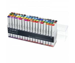 COPIC 21075160 Marqueur COPIC sketch, 72 set A