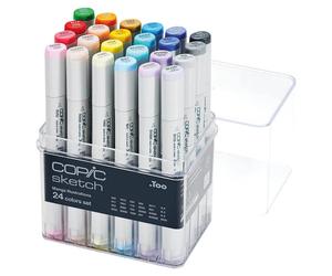 COPIC 21075525 COPIC Marker sketch, set de 24 "Manga Illustration"