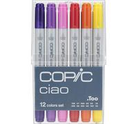 COPIC 22075312 Marqueur COPIC ciao, lot de 12