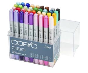 COPIC 22075361 COPIC Marqueur ciao, lot de 36 A