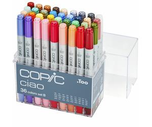 COPIC 22075362 Marqueur COPIC ciao, set de 36 B