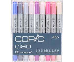 COPIC 22075363 Marqueur COPIC ciao, set de 36 C