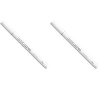 COPIC acrea 001, Snow White, Marqueur peinture à encre à base d'eau et de pigments, épaisseur de trait 0,8-1,2 mm (Lot de 2)