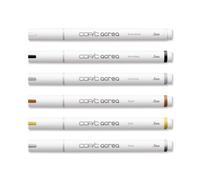 Marqueur acrea 'Essentials', set de 6