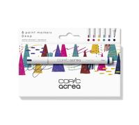 Marqueur acrea 'Deep', set de 6