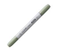 COPIC Ciao BG93, Green Gray, marqueur twin avec une pointe moyenne et une pointe brush