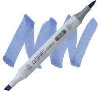 COPIC Ciao double-face Pinceau et ciseau, B23 Bleu phtalo