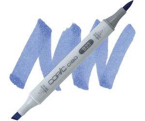COPIC Ciao double-face Pinceau et ciseau, B23 Bleu phtalo
