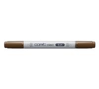 COPIC Ciao E25, Caribe Cocoa, marqueur twin avec une pointe moyenne et une pointe pinceau