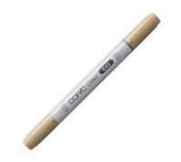 COPIC Ciao E43, Dull Ivory, Twin Marker avec une pointe moyenne et une pointe pinceau