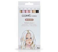 COPIC Marqueurs Ciao Portrait 1 - Kit 5+1 teintes chairs + Multiliner gratuit