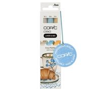 COPIC Set de marqueurs Ciao Cozy Palette – 3 couleurs – pointe moyenne et brosse