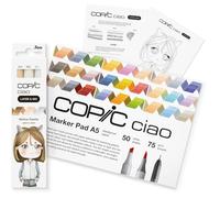 Marqueur ciao 'LAYER & MIX Manga Starter Set', Mellow