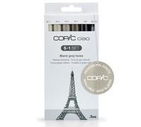 Kit de marqueurs Hobbymarker ciao 5+1, teintes grises