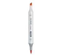 COPIC Ciao RV23, Pure Pink, Twin Marker avec une pointe de largeur moyenne et une pointe Brush