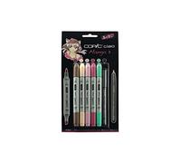 Copic Ciao Set de 5 feutres Manga 3 et 1 Multiliner 0,3 mm