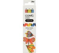 COPIC Marqueurs Ciao « Brilliant Palette » – Set de 3, pointe moyenne et pointe brosse