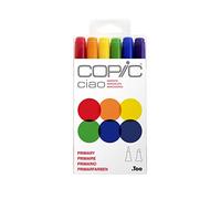 Copic Marqueur Ciao, Kit De 6 "Primary" 0,000000 Noir