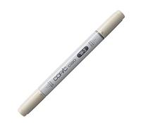 COPIC Ciao W-2, Warm Gray No. 2, Twin Marker avec une pointe moyenne et une pointe pinceau