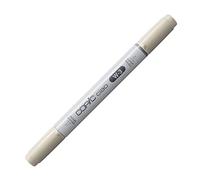 COPIC Ciao W-3, Warm Gray No. 3, Twin Marker avec une pointe moyenne et une pointe pinceau