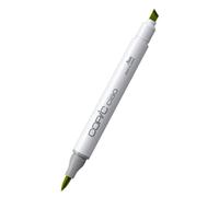 COPIC Ciao YG63, Pea Green, Twin Marker avec une pointe de largeur moyenne et une pointe pinceau