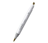 COPIC Ciao YG91, Putty, Twin Marker avec une pointe de largeur moyenne et une pointe « brush ».