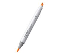 COPIC Ciao YR61, Spring Orange, Twin Marker avec une pointe de largeur moyenne et une pointe Brush