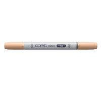 COPIC Ciao YR61, Spring Orange, Twin Marker avec une pointe de largeur moyenne et une pointe Brush