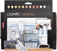 Copic Classic Cartouche d'encre Architecture Colours 12 pcs