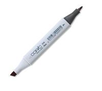 COPIC Classic E09, Burnt Sienna, Twin Marker avec Une Pointe Moyenne et Une Pointe Fine