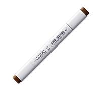 COPIC Classic E37, Sépia, Twin Marker avec Une Pointe Moyenne et Une Pointe Fine
