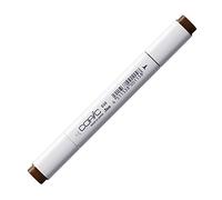 COPIC Classic E59, Walnut, Twin Marker avec Une Pointe Moyenne et Une Pointe Fine