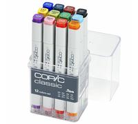 Copic Classic Fixky Basic Colours 12 ks