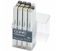 Copic Classic Fixky Gris chaud 12 ks