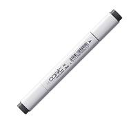 COPIC Classic N-9, Neutral Gray No. 9, Twin Marker avec Une Pointe Moyenne et Une Pointe Fine
