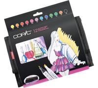 COPIC Classic Portefeuille 12 pièces - couleurs vives