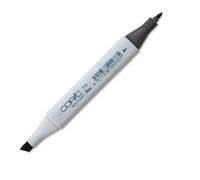 COPIC Classic T-10, Toner Gray No. 10, Twin Marker avec une pointe moyenne et une pointe fine
