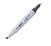 COPIC Classic W-0, Warm Gray No. 0, Twin Marker avec Une Pointe Moyenne et Une Pointe Fine