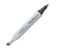 COPIC Classic W-2, Warm Gray No. 2, Twin Marker avec Une Pointe Moyenne et Une Pointe Fine