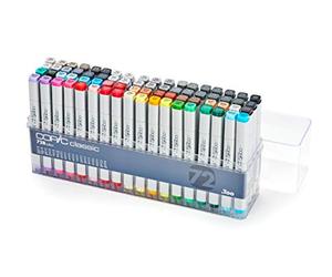 Copic Marker Lot de 72 Marqueurs de dessin Assortiment B C72B