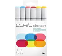 COPIC Marker sketch Set de 6 "Perfect Primaries