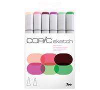 COPIC Marqueur sketch Set de 6 "Floral Favorite 1