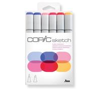 COPIC Marqueur sketch Set de 6 "Floral Favorite 2